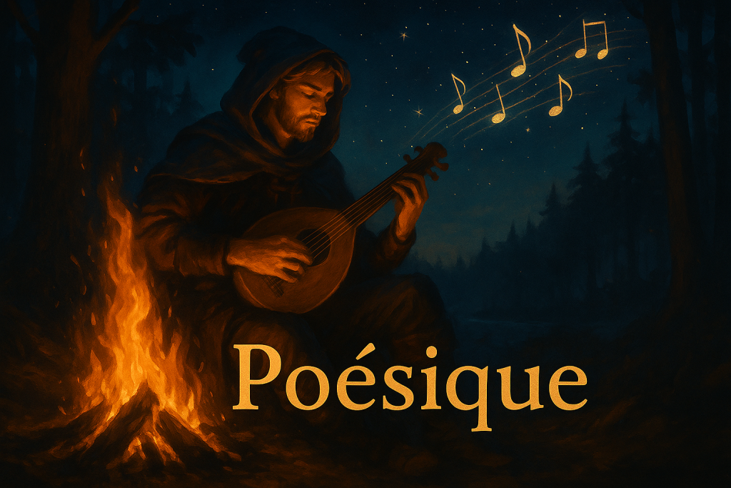 Poésie poésique bard